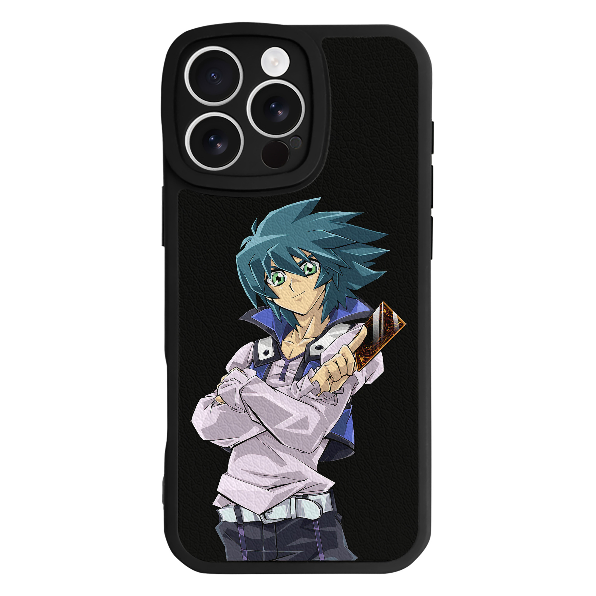 遊☆戯☆王 Yu-Gi-Oh! 【iPhone 16シリーズ対応】シリコンスマホケース（レザー調） 材質：シリコン